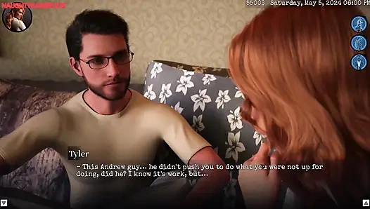 Boundaries of Morality Part 10 by Novel-games - Husband Eats Wife's Pussy