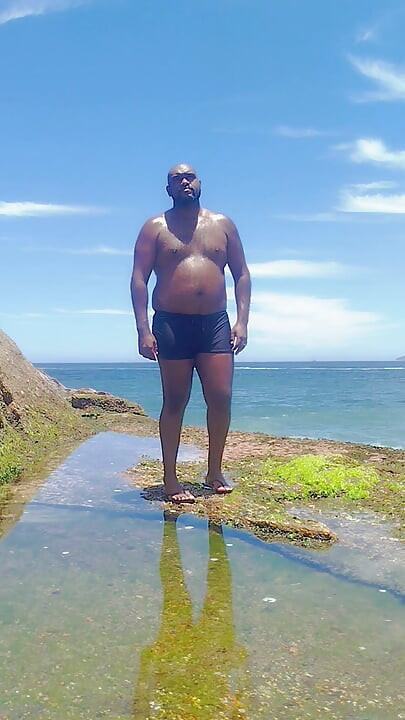 Showing off My Big Body in Rio De Janeiro