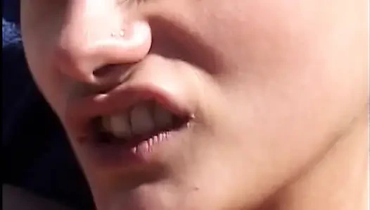 Açık havada ateşli seks