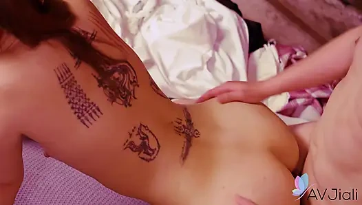 Hot Chinese girl Bad Bad has hard sex with her lover.