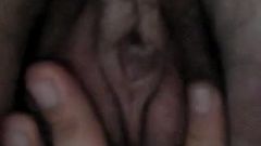 fingering my wifes hairy pussy