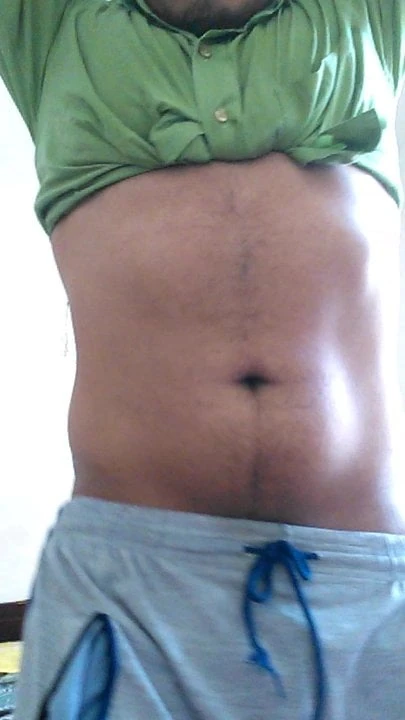 Belly button to be poked