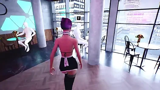 Современные роскошные секс-игры, часть 03. Обнаженная игра