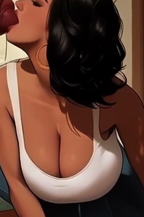 Koreli orta yaşlı seksi kadının üvey kızı izlemeyi seviyor