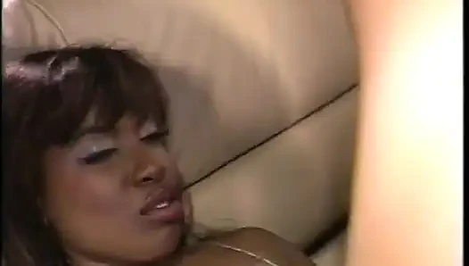 African babe likes different cocks in her mouth while getting her pussy fucked