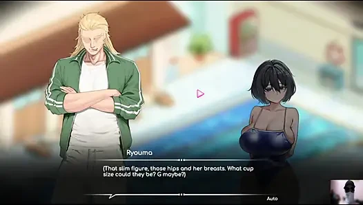 Ep-1 lifeguard holic! NTR Hentai game gameplay! I got a swimming pool and there are many hot girls!