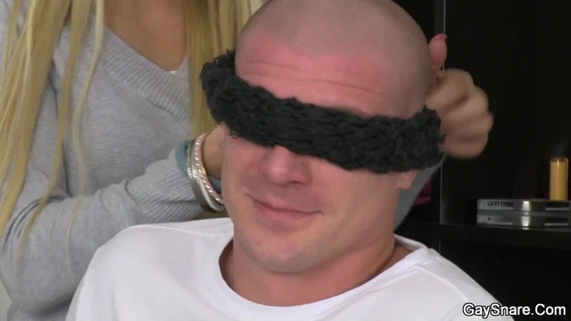 Gay first experience for bald man