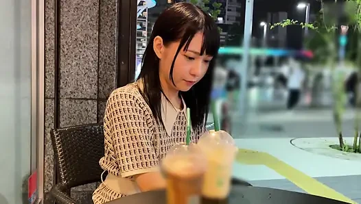 A118F10 It's natural to be cautious about your first dating app! A beautiful black-haired girl who came knowing she was going to shoot privately! Wild sex in one-night mode!