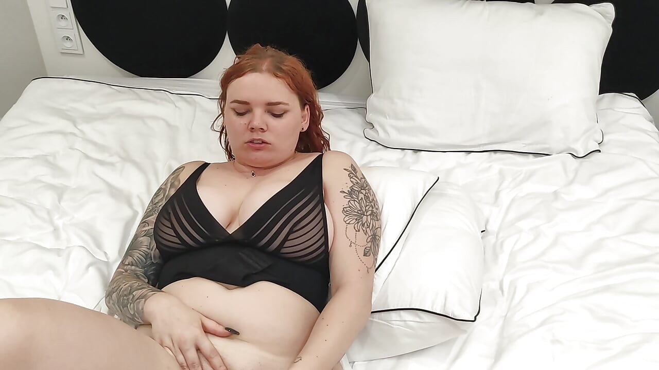 I Watch My Busty Stepsister Shove Things Into Her Cunt