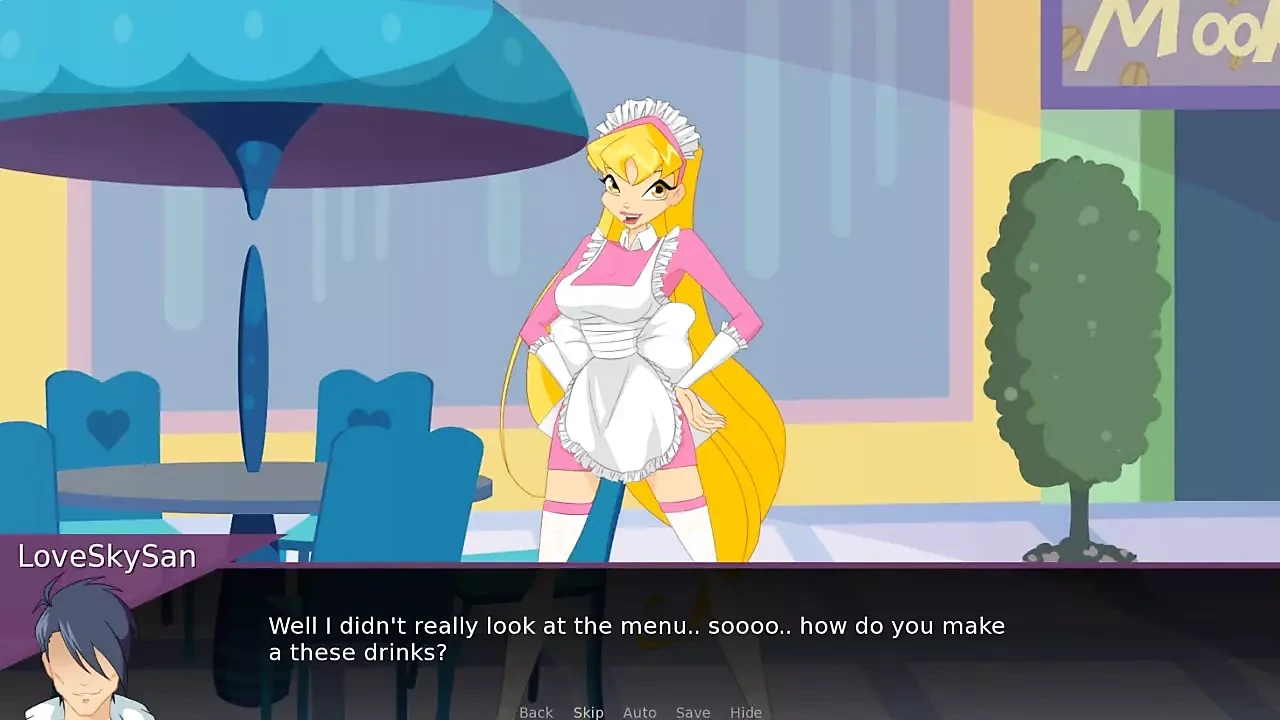Fairy Fixer - Winx Bahagian 2 Pembantu Kafe Seksi Oleh Loveskysanx