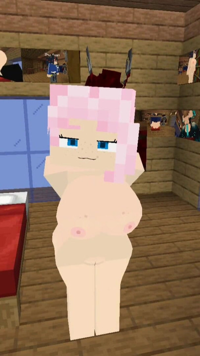 Unforgettable moment from "Minecraft Jenny Mod Fapcraft Jenny and Zoey are here to fuck and have a threesome"