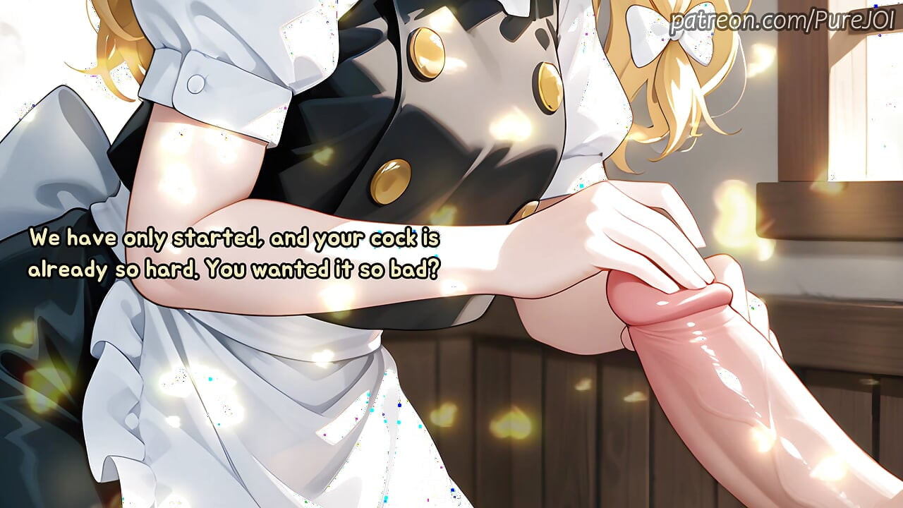 Las chicas de Touhou Project pagan un libro con sus cuerpos cachondos (JOI sexual)