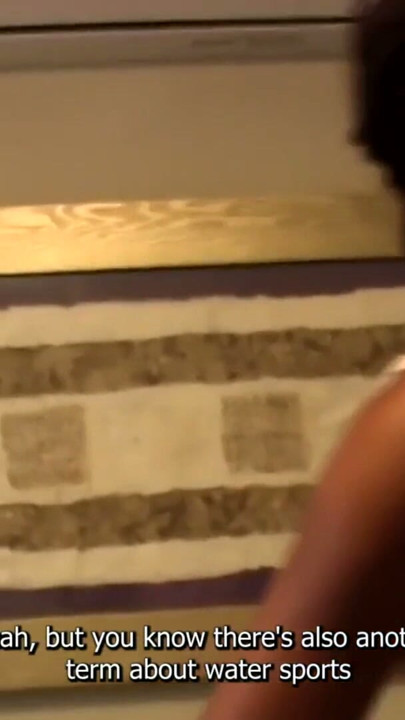 Skinny Black Girl Licking Cum Off White Producer Big Dick in Audition | Clip 1