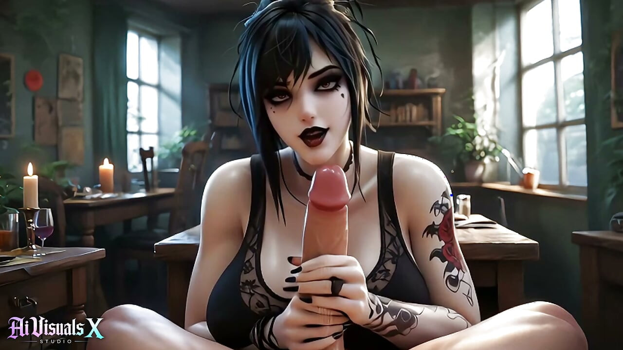 My Friend's Goth GF Messaged Me - Meet Me at the Forest House (AI Generated)