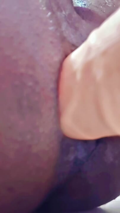 Ass close-up solo hardcore fucking