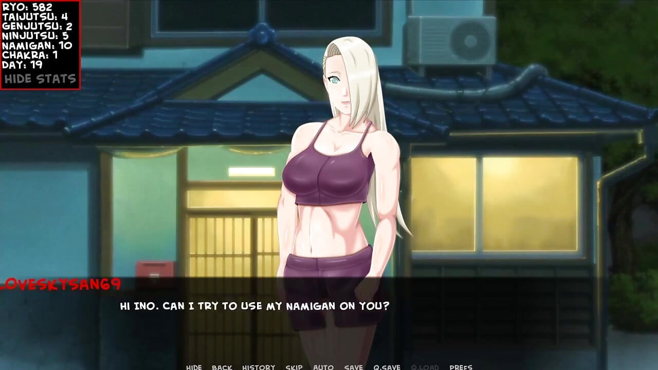 Sarada Training V2.2 Part 4 Playing with Boobs by Loveskysan69
