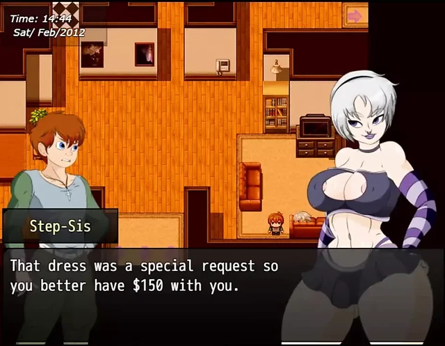 Never Saint Part 13 Step-sis with Pussy Out She Training!! by Loveskysan69