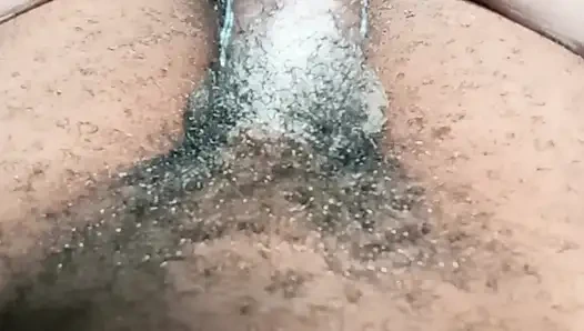 Amcık arkadan gerildi