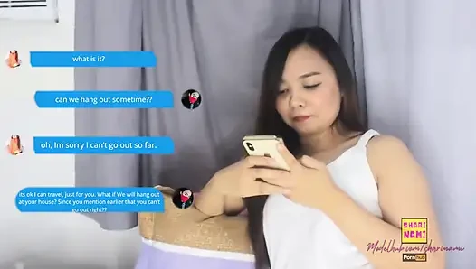 Sharinami Gets Fucked Hard and Creampied by Stranger She Met Online