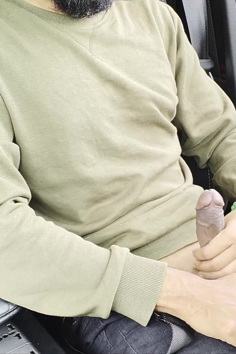 I Caught My Driver Masturbating in Car Turns Into Ass Fuck