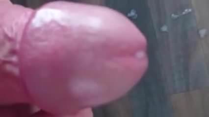 Abspritzen in slow motion