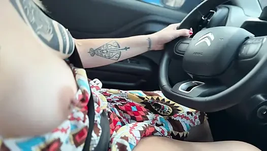 Unpublished a lady in the supermarket accepted a ride from a stranger