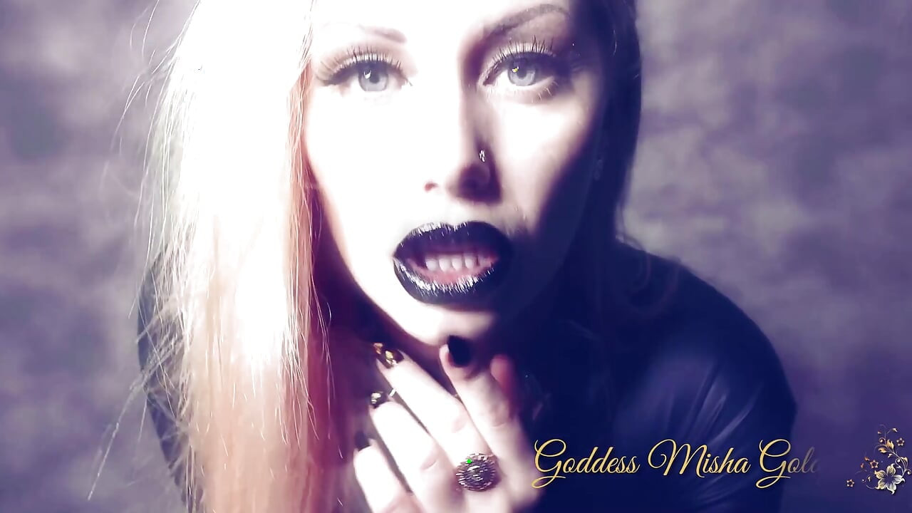 Personal dominant nurse for an old granny with black glossy lips! (Custom)