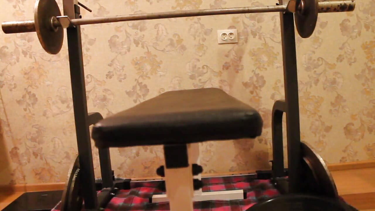 Trainen naakt