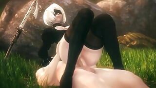 Nier 2b Best of Best Compilation with Sound 2019