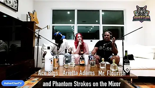 Arietta Adams ile yetişkin yıldızı podcast'i Mrflourish ve Ace Bigs ev sahipliği yapıyor