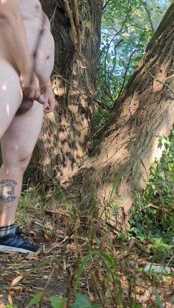 I had to piss in the forest and present myself