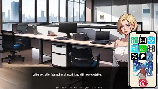 Penari striptis hot rambut merah ngasih tarian pangkuan- selamat datang di port haven #4