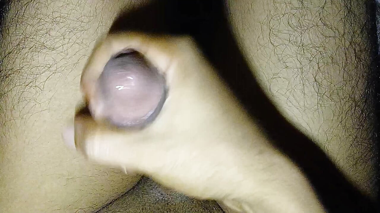 Gay doing masterbation at night