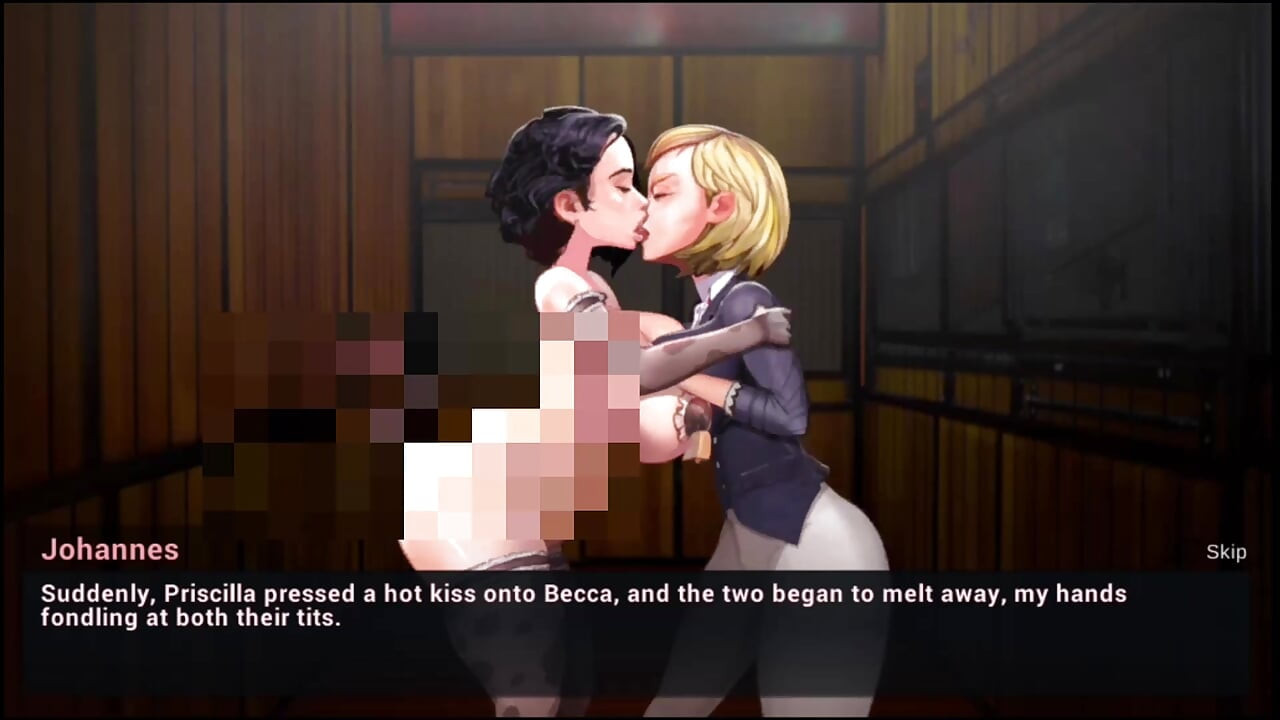 Taffy Tales #28 - Johannes saw Becca and Pricilla naked together ... Johannes and Sara send each other naughty photo's