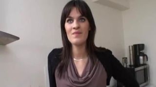 French lady Cassie fucked in a threesome