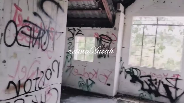 Abandoned House ng SJDM Scandal - Pinay Risky Public Sex -Simot Tamod