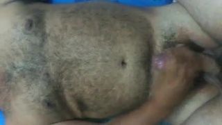 Cuming on thick cock bear bf
