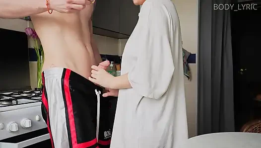 Vibey morning sex between two neighbors