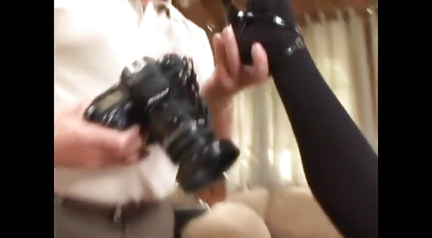 Foot worship by dirty senior