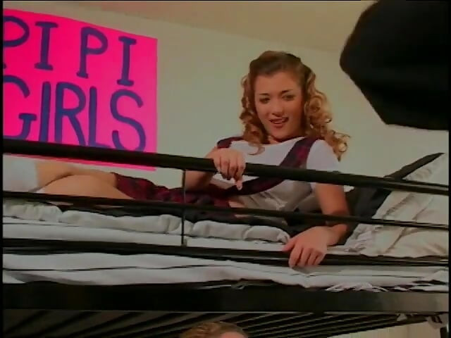 Two sweet butt chicks suck and fuck a gig hard dong in the bedroom