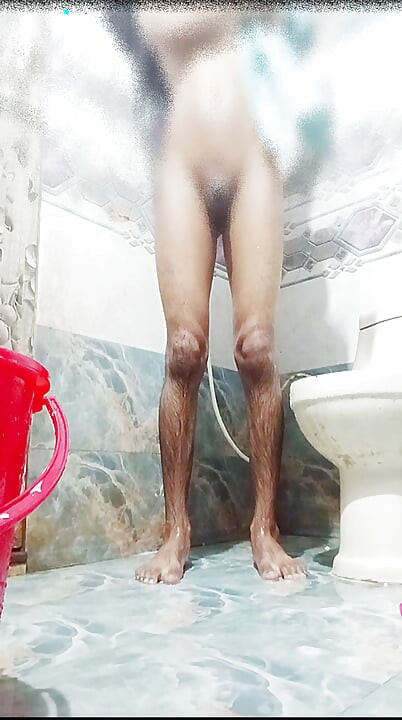 목욕하고 있어요