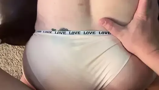 Getting fucked in my panties