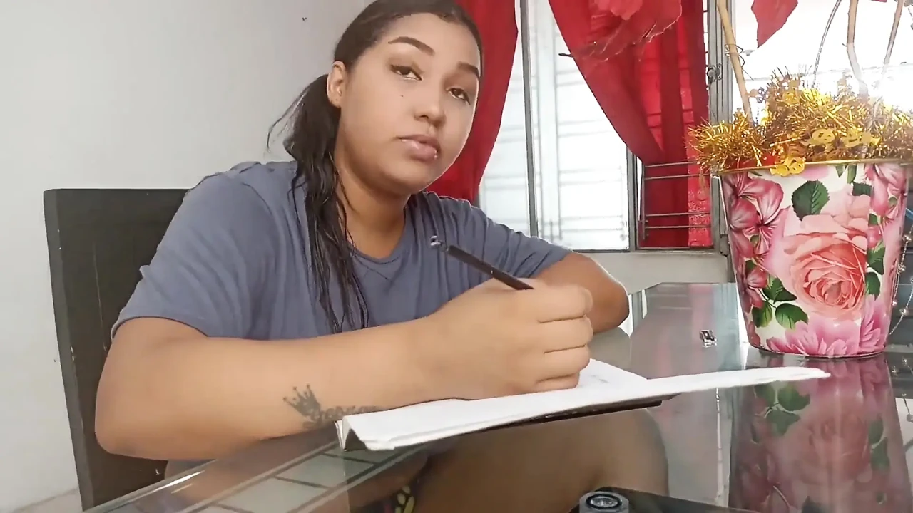 POV Latina Teen Sucking My Cock and Getting Pounded