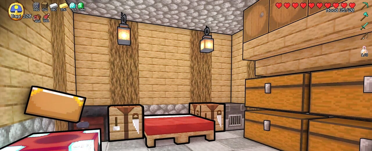 Minecraft เงี่ยนหัตถกรรม - ตอนที่ 68 ใช้แก้มตูดโดย Loveskysanhentai