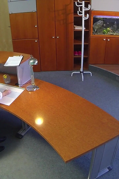 Fake Hospital - Sexy Blonde Sucks a Doctor Cock Before Getting Probed on Office Desk