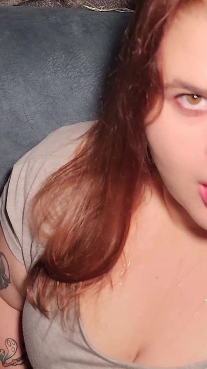 Teacher Fucks a Plump, Beautiful Redhead Student in All Positions for a Grade Before New Year's Eve