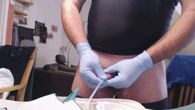 set a catheter itself