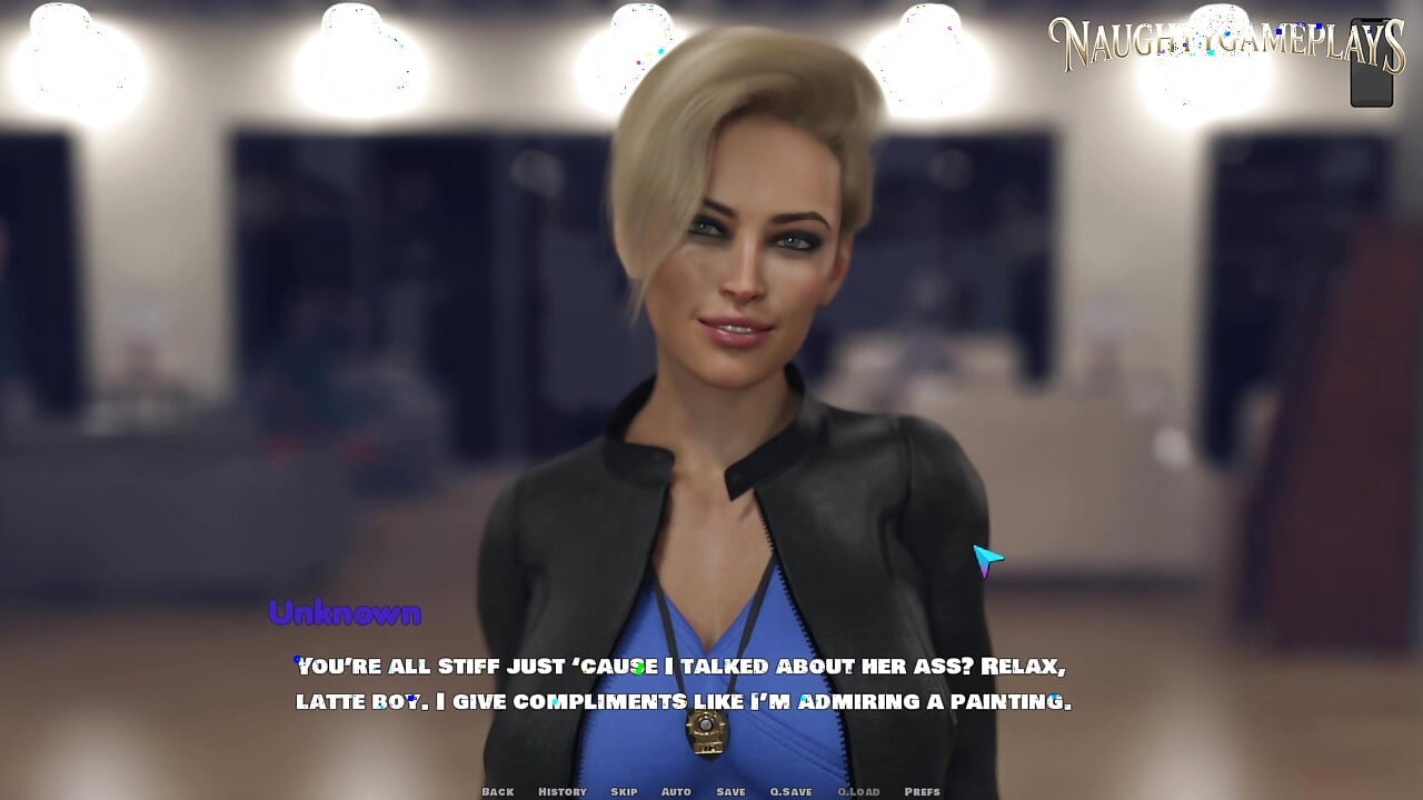 Sexy MILF med fantastisk stor rumpe og store pupper - MILF Obsession Del 07 Av Dan Games 3D Game