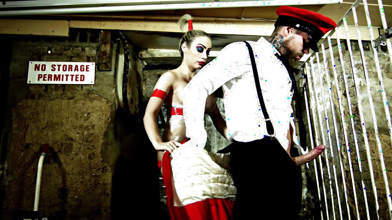 Big boobde French BDSM whore fucked hard in the dungeon