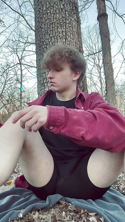Frat Boy Busts a Load in his New Toy (In Public)